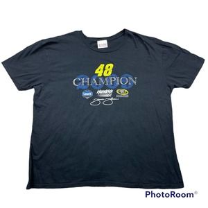 Chase Authentics Jimmie Johnson T-Shirt NASCAR#48 Lowes Racing Champion 2XL